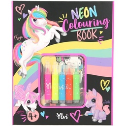 [4010070634186] Ylvi Neon Colouring Book Set