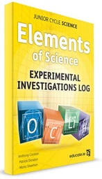 [9781915595041] Elements of Science (Experimental Investigations) Log book JC Science