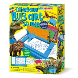 [4893156047908] KidzMaker - Dinosaur Rub Art Studio