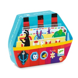 [3070900072749] Djeco - Silhouette Puzzles The Friends’ Cruise