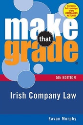 [9780717168828] Make That Grade: Irish Company Law 5th Ed