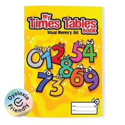 [9781913137151] My Times Tables Visual Memory Aid Book