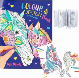 [4010070647346] Miss Melody Colour & Design Book