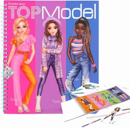 [4010070647230] Create Your TOPModel Colouring Book