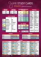 [0200000067588] Yuri's Study Cards Spanish General Grammar Intermediate - Advanced