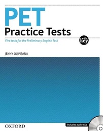 [9780194534680] PET Practice Tests : Practice Tests with Key & Audio CD Pack