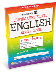 [9781915595287] Educate.ie LC English HL Exam Papers 2024