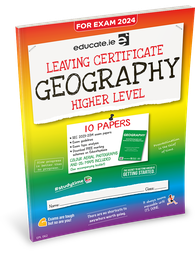 [9781915595393] Educate.ie LC Geography HL Exam Papers 2024
