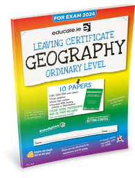 [9781915595409] Educate.ie LC Geography OL Exam Papers 2024
