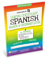 [9781915595492] Educate.ie LC Spanish HL & OL Exam Papers 2024