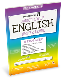 [9781915595577] Educate.ie JC English HL Exam Papers 2024