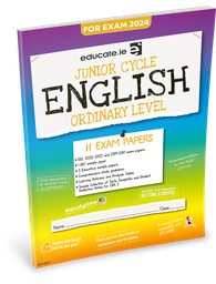 [9781915595584] Educate.ie JC English OL Exam Papers 2024