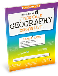 [9781915595652] Educate.ie JC Geography Common Level Exam Papers 2024