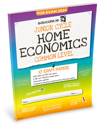 [9781915595669] Educate.ie JC Home Economics Common Level Exam Papers 2024