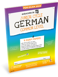 [9781915595690] Educate.ie JC German Common Level Exam Papers 2024