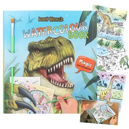 [4010070652807] Dino World Watercolour Book