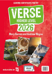 [9781915595775] Verse 2026 (HL) (Set) Textbook & Poetry Skills Portfolio