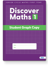 [9781802301724] Discover Maths 1 3rd Edition (SET) Text + Student Activity Bk + Graph Copy + FREE e-book (1st Year OL & HL) 