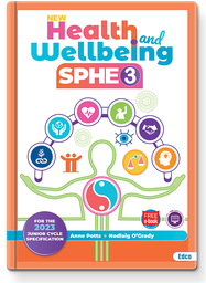 [9781802301458] Health and Wellbeing SPHE 3 + FREE e-book
(3rd Year - Junior Cycle Specification)