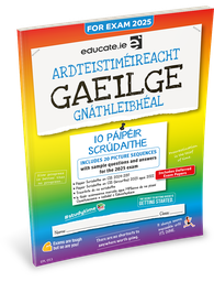 [9781916832367] [OLD EDITION] Educate.ie LC Gaeilge OL Exam Papers 2025