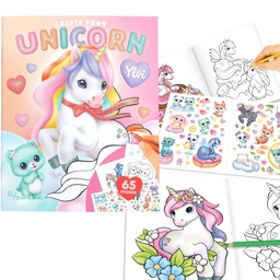 [4010070745318] Ylvi Create Your Unicorn Colouring Book