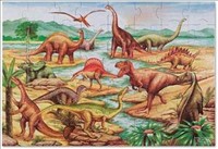 [0000772104210] Dinosaur Floor Puzzle 48PCS Melissa and Doug (Jigsaw)