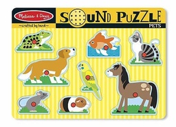 [0000772107303] Sound Puzzle Pets Melissa and Doug (Jigsaw)
