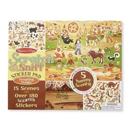 [0000772121996] * Scratch and Sniff Sticker Pad Tempting Treats Melissa and Doug