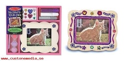 [0000772130998] * Picture Frame (Decorate) (Wooden) Melissa and Doug