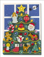 [0000772137188] Christmas Tree (Chunky Puzzle) Melissa and Doug (Jigsaw)