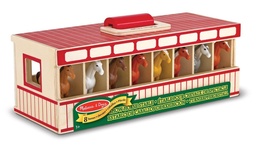 [0000772137447] Show Horse Stable (Wooden) Melissa and Doug