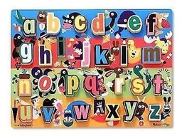 [0000772138338] * Jumbo Alphabet (Chunky Puzzle) Melissa and Doug (Jigsaw)