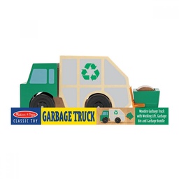 [0000772145497] * Rubbish Truck (Wooden) Melissa and Doug