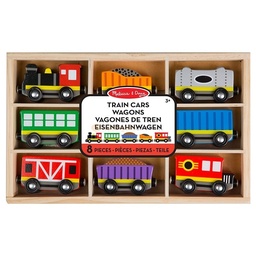 [0000772151863] Wooden Train Cars Melissa and Doug