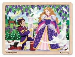 [0000772190671] * Princess Jigsaw 24 Piece Melissa and Doug