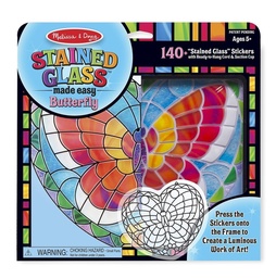 [0000772192958] Stained Glass - Butterfly Melissa and Doug