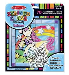 [0000772192996] Stained Glass - Unicorn Melissa and Doug