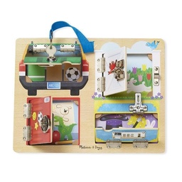 [0000772195409] Lock and Latch Board Melissa and Doug