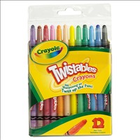 [0071662085308] Crayola Twistable Crayons 12 Pack