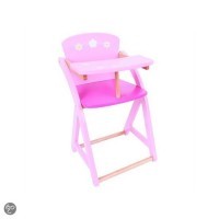 [0691621023891] Daisy Doll High Chair Bigjigs
