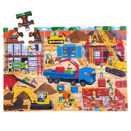 [0691621029145] Construction Floor Puzzle (Jigsaw)
