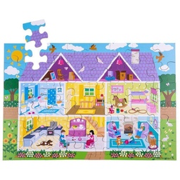 [0691621029152] Dolls House Floor Puzzle 48 Piece (Jigsaw)