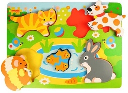 [0691621083284] Chunky Lift Out Pets Puzzle (Jigsaw)