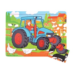 [0691621087268] Tractor (9 Piece Puzzle) (Jigsaw)