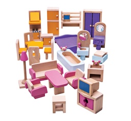 [0691621261163] Dolls Furniture Set Bigjigs