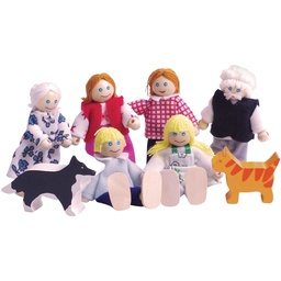 [0691621261170] Doll Family Bigjigs