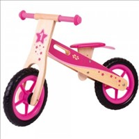 [0691621377758] My First Balance Bike (Pink) Bigjigs