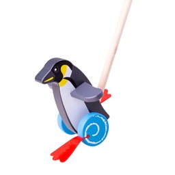 [0691621491331] Penguin Push Along