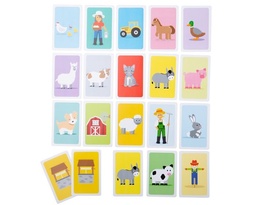[0691621724323] Farmyard Donkey Card Game Bigjigs