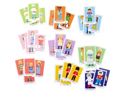 [0691621724347] Happy Families Card Game Bigjigs